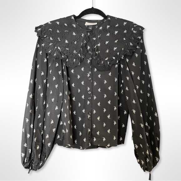 Universal Thread | Tops | Universal Thread Balloon Sleeve Poet Blouse ...